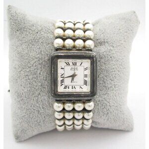 Women Anne Klein Quartz WR Analog 24mm Dial Causal Round Watch (G595)